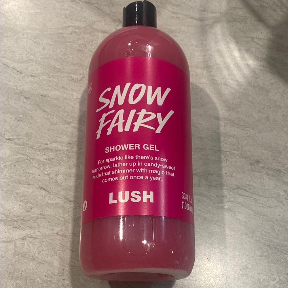 LUSH Snow Fairy Shower Gel - Pink
